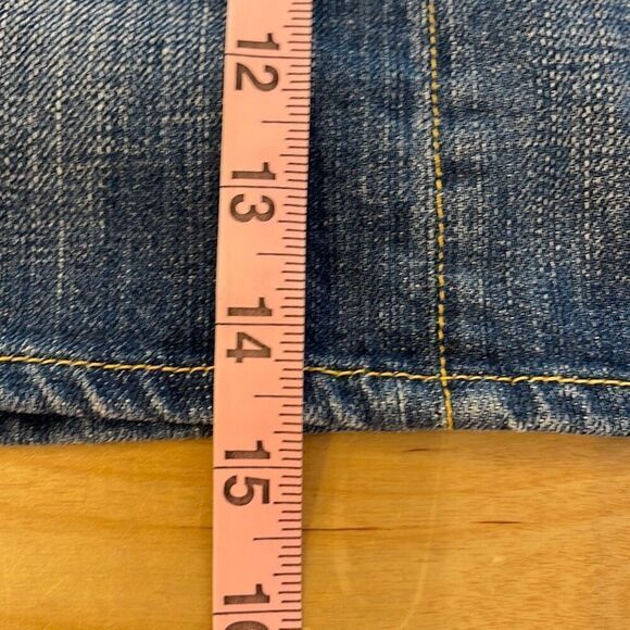 Paper Denim & Cloth Blue Denim Mini Skirt 30 Medium 10 Anthropologie Brand - Picture 8 of 8